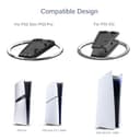 ANNSKIN PS5 Slim Stand Vertical Stand for PS5 Pro / PS5 / PS5 Slim Consoles Non-Slip Base Mount for PlayStation 5 Accessories - 3