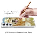 TIANDIMY Personalized Phone Case + Screen Protector for Realme GT Neo6 SE,Custom Picture Image Name on Silicone Cover,Transparent Shockproof TPU Case,Customized Bumper Phone Case -TU - 6