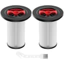 Pack de 2 filtros de repuesto compatibles con Bosch Unlimited Gen2 Serie 8 Aspiradora, Filtro para aspiradora Bosch 12036642,12023349 - 1