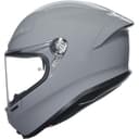 AGV K6 S Solid ECE22.06 Full Face Motorcycle Helmet Nardo Grey (M) - 4