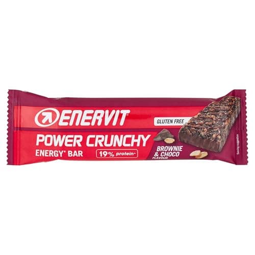 Enervit Power Crunchy Barretta Energetica Brownie e Choco, 40g