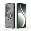 ESTH® Custodia per Realme GT 6T/Realme GT Neo6/GT Neo6 SE con 2 Pezzi Pellicola Protettiva, 360° Rotante Staffa [Compatibile con Supporto Magnetico per Auto], Cover Paraurti PC+TPU, Nero - 7