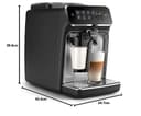 Philips Serie 3200 Cafetera Superautomática - Sistema de Leche LatteGo, 5 Variedades de Café, Pantalla Táctil Intuitiva, Plata (EP3246/70) - 6