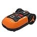 WORX LANDROID WR147E Connected Robot Lawnmower/Cordless Lawnmower, up to 1000 m² (Rain Tound, Floating Blade Disc, App Control, Side Load, Edge Cut, 64dB Silence) - 5