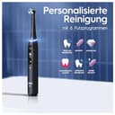 Oral-B iO Series 8 Plus Edition Doppelpack Elektrische Zahnbürste/Electric Toothbrush, PLUS 4 Aufsteckbürsten, 6 Modi für Zahnpflege, Reiseetui, Designed by Braun, black/violet - 4