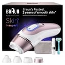 Braun Skin I·Expert Epilatore Luce Pulsata Smart, Epilazione Laser Peli Donna A Casa, Riduzione Permanente Peli, App Gratuita, Pochette, Mini Depilatore Viso, Rasoio Gillette Venus, 4 Testine, PL7432 - 1