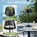 Philips Solar Table Lamp, Wireless Pack of 2, Portable LED Battery Table Lamp with 2 Levels Height Adjustable, Touch Continuously Dimmable Night Light, Waterproof for Bedroom, Black - 4
