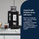 De’Longhi Rivelia – Perfetto Macchina da Caffè Automatica, Montalatte Classico, 8 Bevande in un Solo Tocco, Display Touch a Colori, Contenitori Chicchi di Caffè Intercambiabili, Nero (EXAM440.35.B) - 2