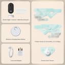 Owlet Dream Duo (3rd Gen) – Medically-Certified Smart Baby Monitor with Sock & HD Video Cam, Tracks Pulse Rate, Oxygen & Sleep, 2K HD Video, Cry & Motion Alerts, Temp Monitoring | Bedtime Blue - 8