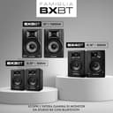 M-AUDIO BX5BT Casse Attive Monitor da Studio e PC da 5" con DSP e Bluetooth con App per Produzione Musicale, Editing Video, Creazione di Contenuti e Podcasting - 9