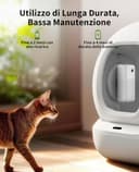 PETKIT Pura Air Smart Odor Eliminator Spray, per la Lettiera Autopulente per Gatti PURA MAX 2, Elimina Gli Odori, con Luce Intelligente, Controllo Tramite App - 4