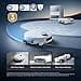 dreame Aqua10 Ultra Roller Complete Robot Vacuum Cleaner with Mop, 30,000Pa, Clears 8cm Obstacles, Roller Self-Cleaning, Carpet Protection, Auto-Empty,100% Detangling, Avoids 240+ Objects, White - 2