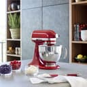 KitchenAid Batidora amasadora - Artisan - Robot de Cocina con Cabezal Inclinable - Amasadora con 3 Accesorios - Batidora de repostería con Bol de Acero Inoxidable - 4,8 L - Rojo - 4
