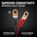 NOCO GC002 X-Connect Connettore con Terminali a Occhiello M6 per Caricabatterie NOCO Genius Smart - 2