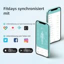 Hume Body Check Körperfettwaage mit 8 Frequenzsensoren, Personenwaage mit Körperfett, Smart Waage mit App Für Körperfett, Muskelmasse, Bmi,28 Wichtige Kennzahlen Zur Körperzusammensetzung, Unterstützu - 7