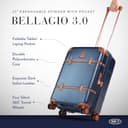 Bric's carrello Bellagio Trolley 55 cm Blue/Tan blu scuro - 2