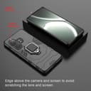 ESTH® Custodia per Realme GT 6T/Realme GT Neo6/GT Neo6 SE con 2 Pezzi Pellicola Protettiva, 360° Rotante Staffa [Compatibile con Supporto Magnetico per Auto], Cover Paraurti PC+TPU, Nero - 4