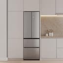 Cecotec Frigorífico Americano Puerta Francesa 395L, No Frost Bolero CoolMarket Combi F2D 395 Inox E. Altura 201cm y 59,5cm Ancho, MAX INSIDE con VIP tech, Cool Matrix, Bajo Consumo, Inox - 4