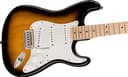 Squier by Fender Sonic Stratocaster Electric Guitar Pack, Maple Fingerboard in 2 Colour Sunburst, Gig Bag, Squier Frontman 10W Guitar Amp, Picks, Strap, Cable, Comes with Free Virtual Lessons - 6