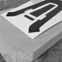 eMagTech 1 Juego de Pegatinas Protectoras para Intercomunicadores Funda Protectora para Auriculares de Motocicleta Compatible con Cardo Packtalk Edge Patrón de Fibra de Carbono - 6