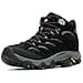 Merrell Women's Moab 3 Mid GTX Waterproof Walking Boot, Black/Grey, UK 5.5 - 1