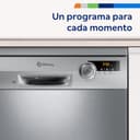 Balay - Lavavajillas, Libre Instalación, 13 Servicios, 60 cm de ancho, Silencioso, Acero Antihuellas, 3VS572IP - 3