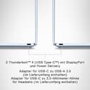 Dell XPS 13 9315 Laptop | 13,4“ UHD+ Touch Display | Intel Core i7-1250U | 16 GB RAM | 512 GB SSD | Intel Iris Xe Grafik | Windows 11 Home | QWERTZ | Sky - 6