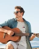 MOPZIJA 4 pcs spilla per chitarra carino set di spille per chitarra elettrica distintivi per strumenti musicali spilla per camicie cappotto maglione zaini，spilla，spilla smaltata，spille zaino - 5