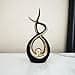 CESTATIVO Ceramic Statue, Modern Abstract Sculpture, Home Decoration, Table Decoration for Living Room, Bedroom, Dining Room, Office - 6