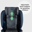My Babiie MBCS200 360° Spin R129 Baby Car Seat – Top Tether, ISOFIX, Birth to 12yrs (40-150cm), i-Size, ERF, Group 0+/1/2/3, Rotating 360 Swivel - Navy Leo - 6