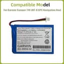 ERYNK 361-00056-08 Ersatz Akku kompatibel mit Ga-rm-in DriveSmart 5, DriveSmart 55, DriveSmart 61, DriveSmart 65 and DriveSmart 71 GPS Navigator Ersatzbatterie with Werkzeugsatz - 3