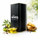 NovusPuglia - Olio Extravergine di Oliva - NUOVA PRODUZIONE - 100% ITALIANO - Di categoria superiore - 2025/26 (5 Litri, Delicato) - 5