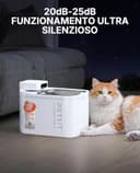 PETKIT EVERSWEET MAX 2 Fontanella per Gatti Senza Fili, 3L Fontana per Gatti con Sensore, Lavabile in Lavastoviglie, 25dB Ultra Silenziosa, Controllo App Intelligente, 5000 mAh Grande Autonomia - 9