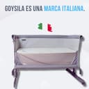 GOYSILA Colchón Minicuna Chicco Next2me Colecho Antiasfixia Transpirable Hipoalergénico Antiácaros Compatible Cuna Kinderkraft Bebes Next To Me Jane Calidoo Transpirable Certificado Oeko-Tex 50x83 - 8