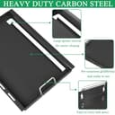 WELL GRILL Full-Size Plancha Grillplatte mit Griffe für Weber GS4 Genesis II 300 Series, Genesis II E-310 S310 E315 E330 E-325s S-325s EX-325s, Genesis 2022 Series Gasgrill, BBQ Grillpfanne Zubehör - 4