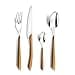 Amefa Eclat Set 24 Cubiertos Mango Madera 14-8-25cm - 3