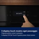 Electrolux COX8P08WH, Forno da Incasso Multifunzione Pirolitico, Autopulente, 72 L, PizzaExpert 340°C, Funzione Pizza in 2,5 Minuti, Vapore, Display Touch, Teglia in Ghisa e Pala Incluse, Wi-Fi, Nero - 8