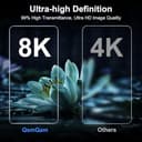 QsmQam 3 Piezas Protector de Pantalla para Google Pixel 10 con 3 Piezas Protector de Lente de Cámara, Ultra HD Cristal Templado, Dureza 9H, Anti Arañazos, Sin Burbujas - 6