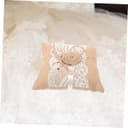 Toyvian Cuscino per Cerimonie di Matrimonio e Fidanzamento Lino Khaki con Design e Leggero Protegge Grazia le Tue Stili multipli Stili multipli - 6