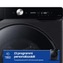 Samsung Lavatrice AI Control WF20DG8650BV/U3 Libera installazione, 20 Kg, Wifi, Ecobubble, AI Wash, Vapore Igienizzante, Carica Frontale, Corpo: Bianco, Oblò: Nero, 68,6l x 98,4h x 87,5p cm - 7