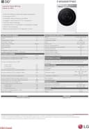 LG AI DD F4R9009TPWC Lavatrice Classe A -40%, Carica Frontale Serie R9, Lavatrice 9kg, 1400 giri, AI Wash, TurboWash 360, Lavaggio a Vapore con antipiega, Wi-Fi, Libera installazione, Bianca - 26