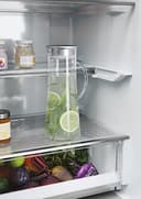 Haier HTW5620DNMG Frigorifero combinato 3D 60 Serie 5, Libera installazione, 3 porte, No Frost, Luce Led, Inox, L x P x A (mm) 595x667x2050, Classe D - 14