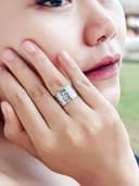 Anello a Banda Martellato in Argento Sterling 925 per Uomini e Donna, Design Rustico Moderno di 11,5 mm, Gioielli di Moda Artigianali, Misurare 17 - 2