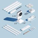 Miku Monitor inteligente Pro Smart para bebés con cámara, rastrea la respiración en vivo sin uso portátil, alertas en tiempo real, análisis del sueño, video Wi-Fi de 1080p, visión nocturna y audio - 7