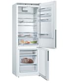 Bosch Home & Kitchen Appliances KGE49AWCAG Serie 6 Freestanding Fridge Freezer with Low Frost and VitaFresh, 201cm, 419L capacity, 70cm XL wide, White - 2