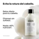 L'Oréal Professionnel, Champú Profesional Sin Sulfatos, Metal Detox, Anti-Rotura, para Todo tipo de Cabello, Color Duradero y Brillante, Fibra Más Fuerte, Nutrido, Suave e Hidratado, 300 ml - 2