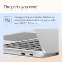 Microsoft Surface Laptop | Copilot+ PC | 13” LCD Touchscreen | Snapdragon® X Plus | 16GB Memory | 512GB SSD | Latest Model, 1st Edition | Platinum - 7