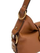 GUESS Schultertasche Camden Mini Shoulder Bag Cognac braun - 5