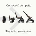 Bugaboo Butterfly Passeggino da Viaggio Ultracompatto, Piccolo e Leggero, Si Chiude in 1 Secondo, Passeggino da Città Ergonomico e Spazioso, da Neonato a Bambino, Guida Comoda, Desert Taupe - 5