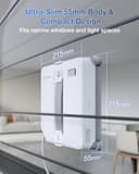 ECOVACS WINBOT Mini Gen 2 Robotic Window Cleaner Robot,Ultra-Slim 55mm,WIN-SLAM 4.0 Navigation,10-Tier Safety, Edge Cleaning,Ultrasonic Spray,App Control for Home Glass Cleaning - 2